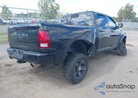 2017 Ram 1500 Night 4X4 6'4 Box from USA, damaged, VIN 1C6RR7UT6HS620014